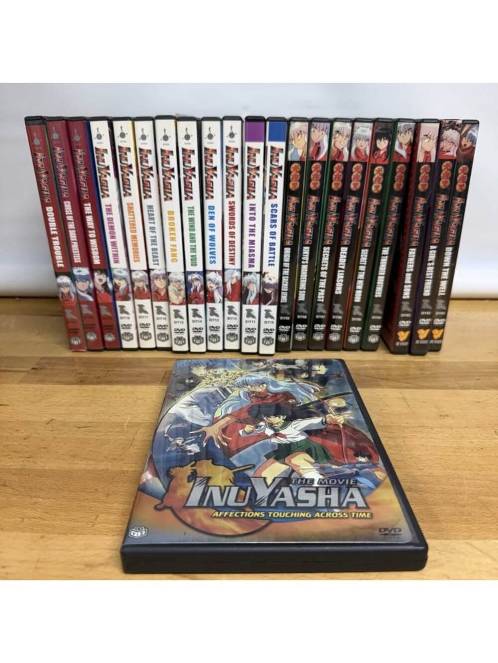 INUYASHA - 1 - 21 DVD LOT - ANIME - Plus InuYasha The Movie - LOOK